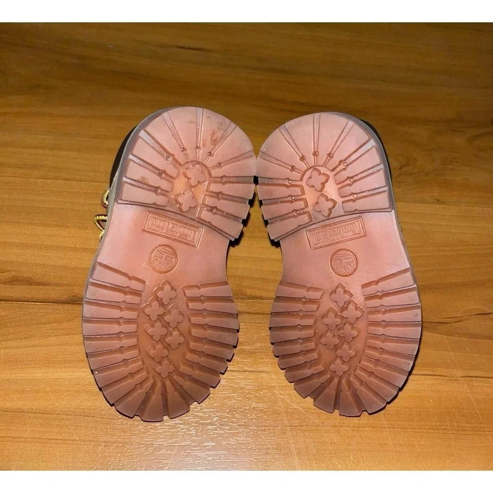 Baby Timberland Construction Butter Lace Up Boots